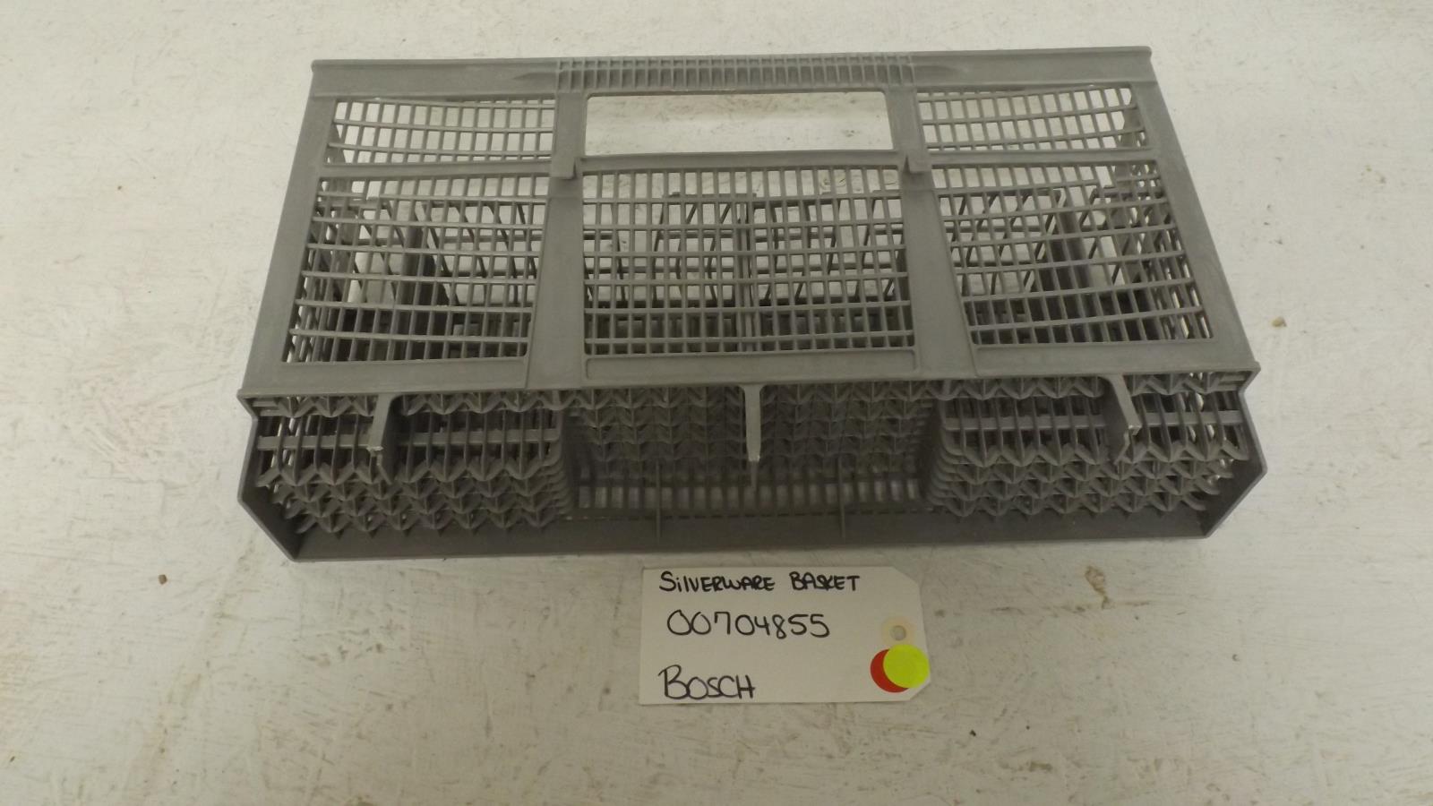 BOSCH DISHWASHER 00704855 SILVERWARE BASKET (USED) BOSCH DISHWASHER 00704855 SILVERWARE BASKET (USED)